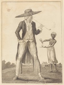 Surinamský plantážník ve svých ranních šatech, 1793. od William Blake