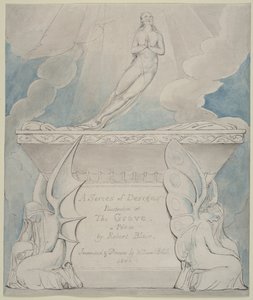 Titulní stránka pro "The Grave" od William Blake