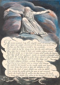 Amerika. Proroctví, talíř 10, Teror odpověděl ... od William Blake