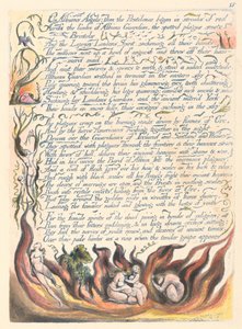 Amerika. Proroctví, deska 17, O Albionech..... od William Blake