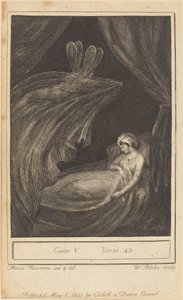 V. zpěv, verš 43, 1803. od William Blake