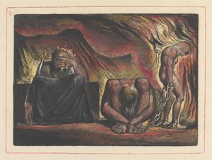 Frontispis ke kapitole 3 (tabule 51) od William Blake