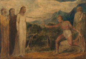 Kristus dává pohled Bartimaiovi od William Blake