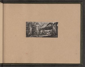 Colinet odchází v smutku, 1821. od William Blake