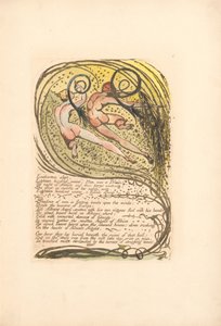 Evropa. Proroctví, deska 10, Enitharmon spal . . . .  (Bentley 12) od William Blake