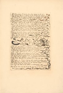 Evropa. Proroctví, talíř 16, královna vod Ethinthus. . . . (Bentley 17) od William Blake