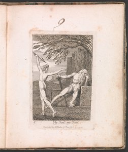 Pro děti. Brány ráje, talíř 10, můj synu! můj syn! od William Blake