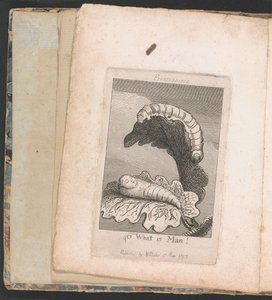 Pro děti. The Gates of Paradise, Plate 1, Frontispiece, What is Man! od William Blake