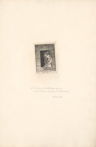Pro pohlaví- brány ráje, talíř 17, dveře smrti od William Blake