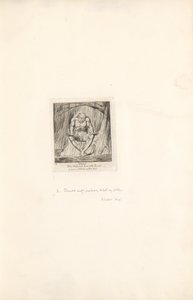 Pro pohlaví- brány ráje, talíř 4, voda od William Blake
