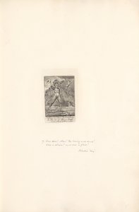 Pro pohlaví- Brány ráje, talíř 9, běda! od William Blake