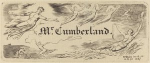 Karta George Cumberlanda od William Blake