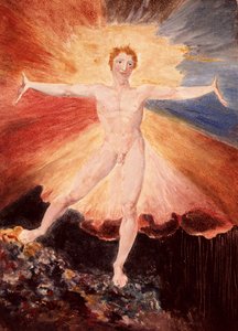 Glad Day aneb The Dance of Albion, cca 1794 (lept s wc) od William Blake