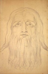 Vedoucí práce (grafit na papíře) od William Blake
