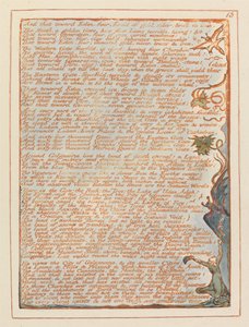 Jeruzalém, talíř 13, a to směrem k Edenu ... od William Blake