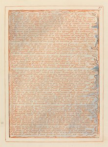 Jeruzalém, talíř 17, jeho přízrak rozděluje ... od William Blake