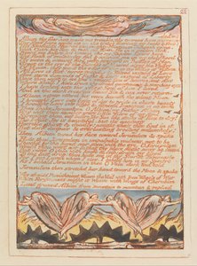Jeruzalém, talíř 22, Albion, tvůj strach mě rozechvěl .... od William Blake
