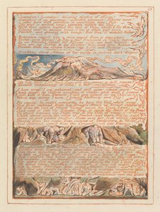 Jeruzalém, talíř 23, Jeruzalém! Jeruzalém!.... od William Blake