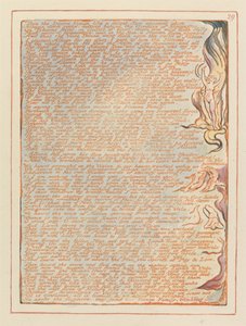 Jeruzalém, talíř 29, pak božská vize .... od William Blake