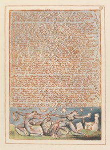 Jeruzalém, talíř 69, pak všichni muži ... od William Blake