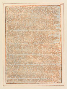 Jeruzalém, talíř 86, vidím tvou formu ... od William Blake