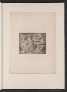 Job pokárán svými přáteli od William Blake