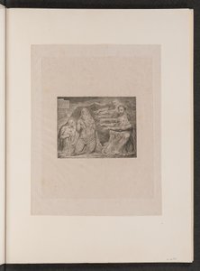 Job pokárán svými přáteli od William Blake