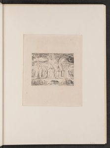 Job a jeho rodina, 1825. od William Blake
