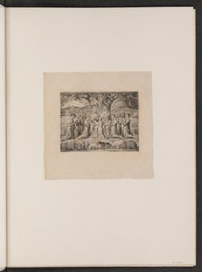 Job a jeho rodina, 1825. od William Blake
