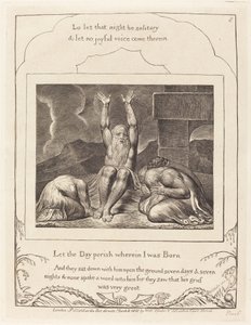 Jobovo zoufalství od William Blake