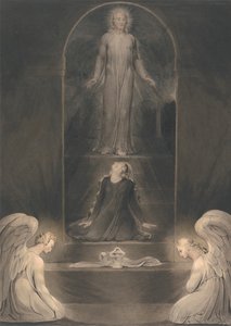 Máří Magdalény u hrobu od William Blake
