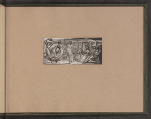 Menalcas Watching Women Dance, 1821. od William Blake