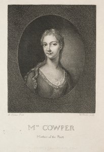 Paní Cowperová, matka básníka od William Blake