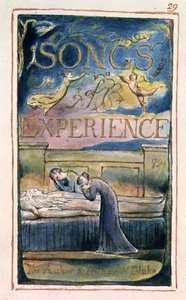 S.125-1950.pt29 Titulní strana k Songs of Experience: deska 29 z Songs of Innocence and of Experience (kopie AA) c.1815-26 (lept, inkoust a akvarel) od William Blake