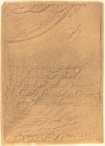 Restrike z fragmentu zrušené desky pro A Prophecy, 1793. od William Blake