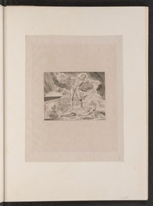Satan Smiting Job with Boils, 1825. od William Blake