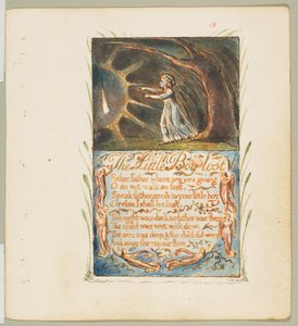 Songs of Innocence and of Experience: Little Boy Lost, ca. 1825. od William Blake