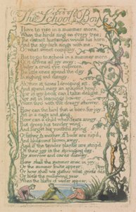 Songs of Innocence and of Experience, deska 12, "Jaro" (Bentley 23) od William Blake