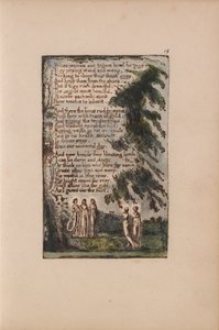 Songs of Innocence and of Experience, Plate 19, Night (Bentley 21) od William Blake
