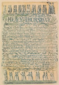 Songs of Innocence and of Experience, Plate 24, "The Divine Image" (Bentley 18) od William Blake