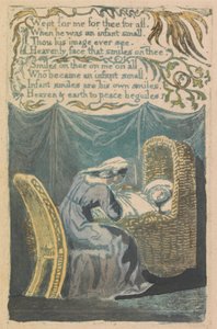Songs of Innocence and of Experience, Plate 26, "A Cradle Song" (Bentley 16) od William Blake