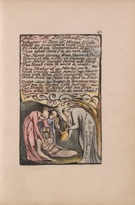 Songs of Innocence and of Experience, Plate 42, To Tirzah (Bentley 52) od William Blake