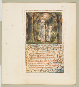 Songs of Innocence and of Experience: The Little Boy Found, ca. 1825. od William Blake