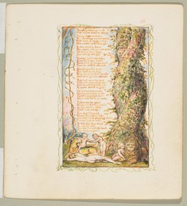 Songs of Innocence and of Experience: The Little Girl Found druhá deska, ca. 1825. od William Blake