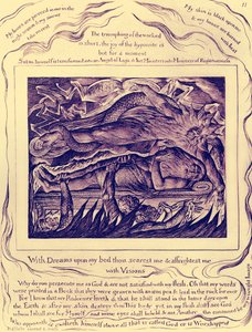 Ilustrace The Book of Job od Williama Blakea od William Blake