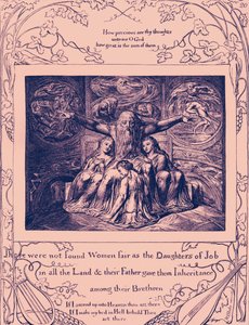 Ilustrace The Book of Job od Williama Blakea od William Blake