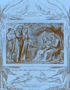Ilustrace The Book of Job od Williama Blakea od William Blake