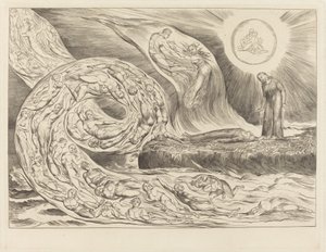 Kruh chtivých: Paolo a Francesca od William Blake