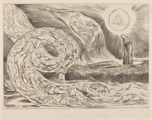 Kruh smilníků: Paolo a Francesca od William Blake
