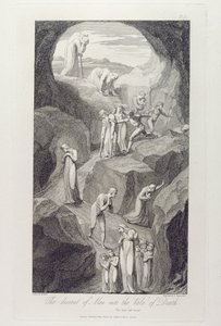 The Descent of Man into the Vale of Death, pl.8, ilustrace z 